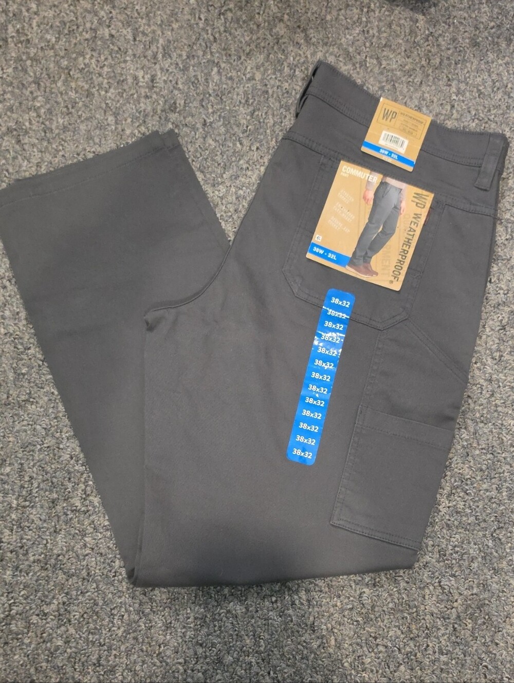 Weatherproof Men’s Charcoal Gray Pants